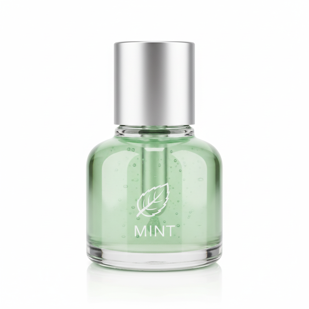 Mint Lip Gloss Bottle